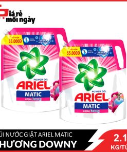 COMBO 2 túi nước giặt Ariel Đam mê 2.15kg