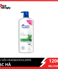 Dầu gội Head&Shoulders Bạc hà 1200ml