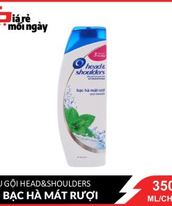 Dầu gội Head&Shoulders Bạc hà chai trung 350ml