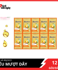 Dầu xả Rejoice Siêu mượt Dây 12 gói