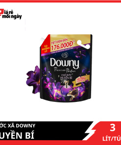Nước xả vải Downy hương nước hoa 3L Huyền bí