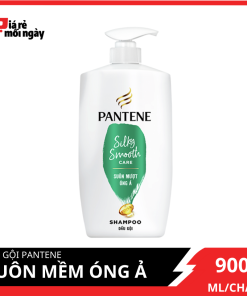 Dầu gội Pantene Suôn mềm óng ả 900ml