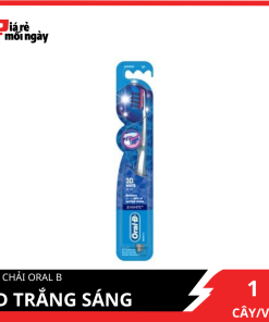 Bàn chải Oral B 3D trắng sáng 1 cây đơn