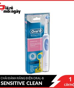 Bàn Chải Đánh Răng Điện Oral B Vitality Sensitive Clean 1 Bàn Chải 2 Đầu
