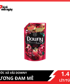Nước xả vải Downy Hương Nước Hoa Túi Đam mê 1.4L