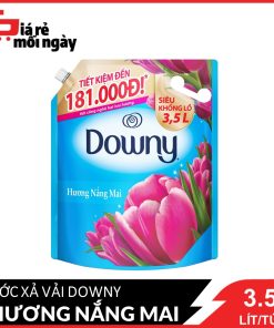 Nước xả vải Downy Nắng Mai Túi 3.5L