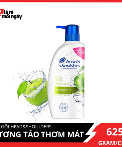 Dầu gội Head&Shoulders Hương táo thơm mát 625ml