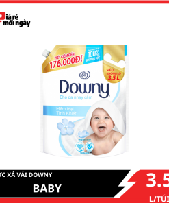 Nước xả vải Downy Baby Túi 3.5L