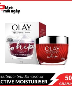 Kem dưỡng chống lão hóa Olay Regenerist Active Moisturiser Whip 50g