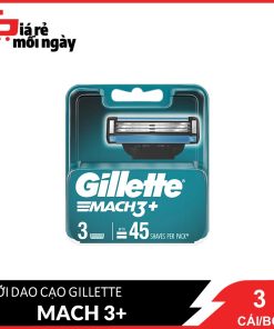 [NEW] Lưỡi dao cạo râu Gillette Mach 3+ bộ 6 cái