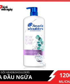 Dầu gội Head&Shoulders Da đầu ngứa (Tím) 1200ml