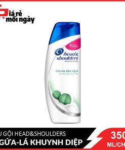 Dầu gội Head&Shoulders Ngứa (lá khuynh diệp) chai trung 350ml