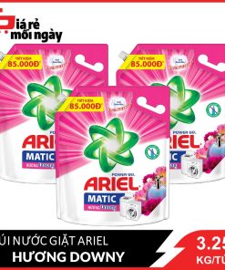 COMBO 3 túi nước giặt Ariel Đam mê 3.25kg
