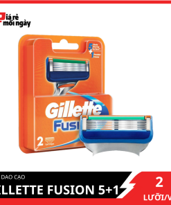 Lưỡi cạo râu Gillette Fusion 5 Lưỡi 2s
