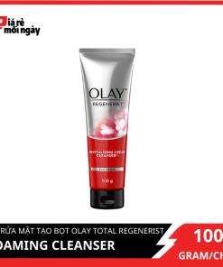 Sữa rửa mặt tạo bọt Olay Regenerist Foaming Cleanser 100g
