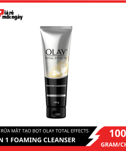 Sữa rửa mặt tạo bọt Olay Total Effects 7 In 1 Foaming Cleanser 100g