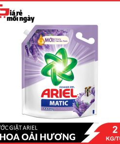Nước giặt Ariel Matic Khử Mùi Ảm Mốc Túi 2.1Kg
