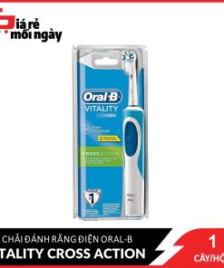 Bàn Chải Đánh Răng Điện Oral B Vitality Plus Cross Action 1 Bàn Chải 2 Đầu