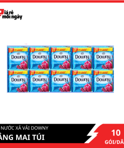 Nước xả vải Downy Nắng mai Dây 10 gói
