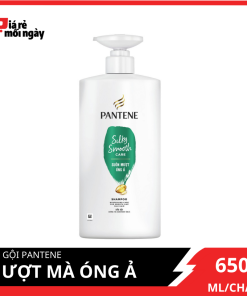 Dầu gội Pantene Mượt mà óng ả 650ml