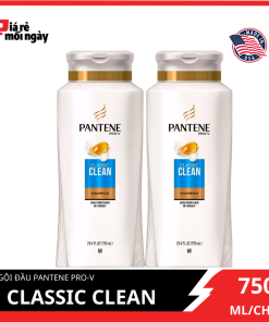 Combo 2 DG Pantene Classic Cean 750ml