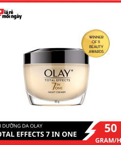 Kem dưỡng da ban đêm Olay Chống lại 7 dấu hiệu lão hóa Total Effects 7 In One Anti Aging Night Cream 50g