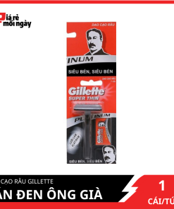 Dao cạo râu Gillette Ông già Cán đen 1 cây đơn